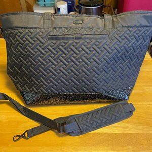 Lug Avion Brushed Gray with glitter trim